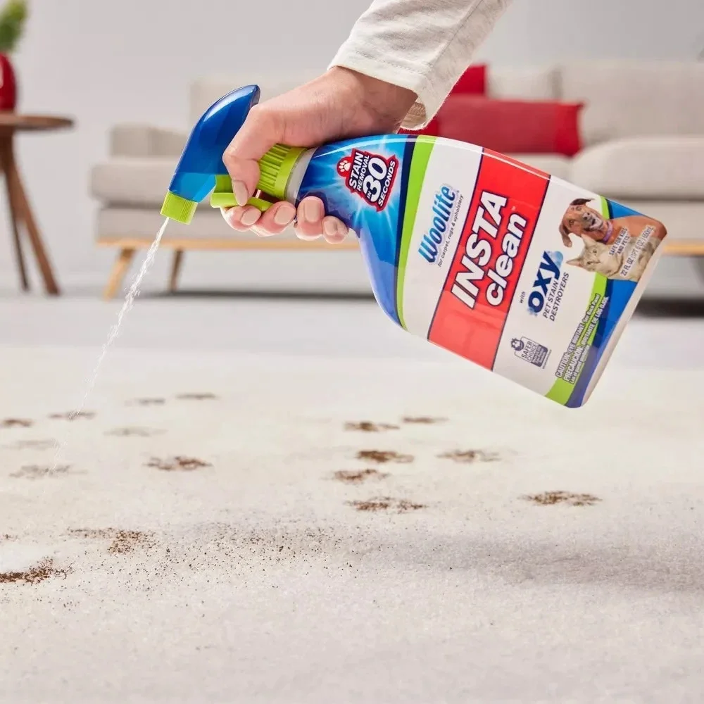 Woolite Instaclean w/Oxy Pet Stain Destroyers 22oz Spray Eliminates Odors - 2Pk